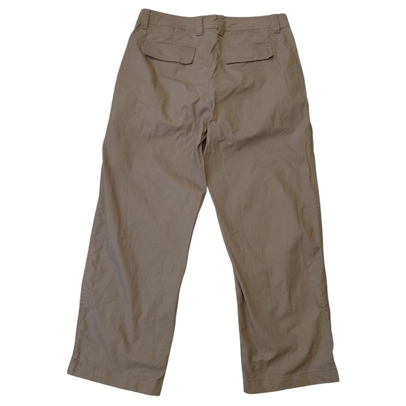 Joe Fresh Women's Tan Wide Leg Pants - Picture 2 of 7